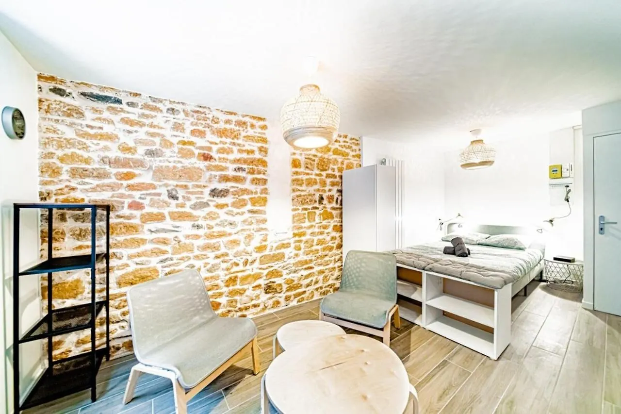 Lägenhet Le Petit Colbert-Studio Cosy-Croix Rousse Lyon